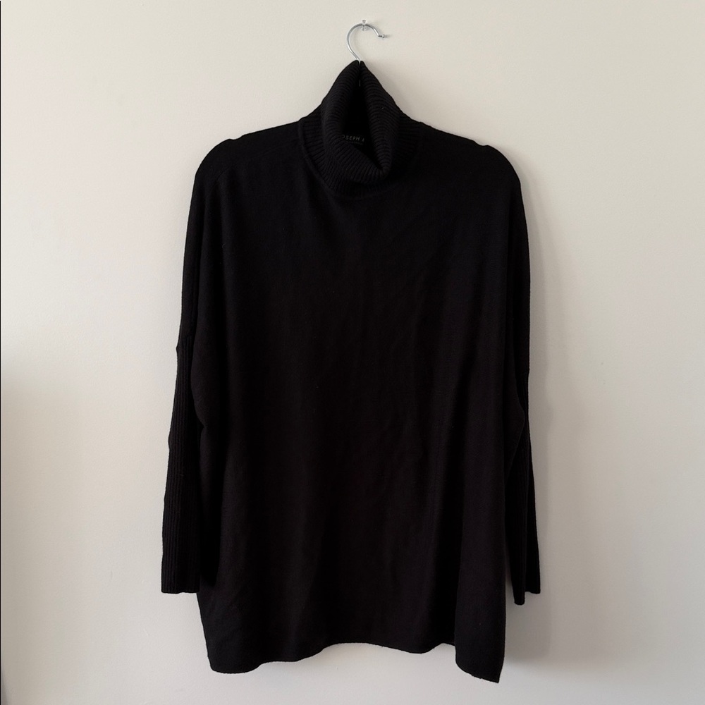 Joseph A Black Turtleneck Sweater